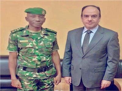 قائد الجيش البوروندي يستقبل السفير المصري في بوجمبورا