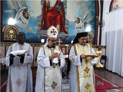  كنيسة السيدة العذراء بالبربا تحتفل بالمناولة الأولى «بحضور نيافة الأنبا بشارة»