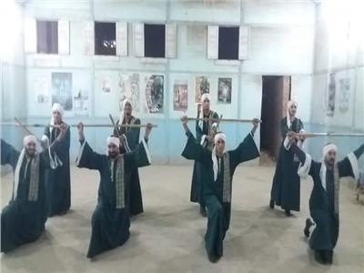 ثقافة المنيا تقدم تبلوهات غنائية راقصة لشعبية ملوي 