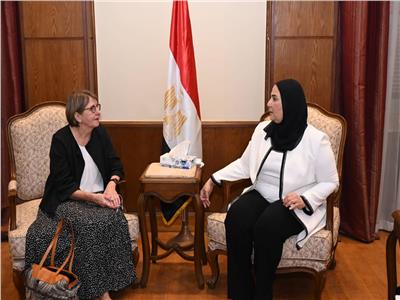  وزيرة التضامن تستقبل سفيرة فنلندا بالقاهرة بمناسبة انتهاء فترة عملها