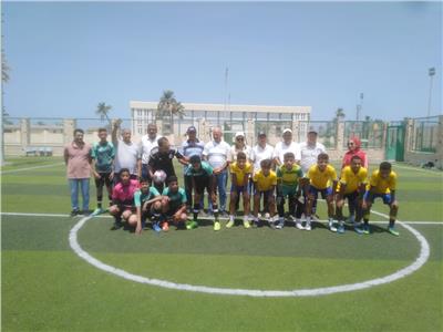  مشاركة ١٠ مراكز شبابية في تصفيات أولمبياد الطفل المصري في شمال سيناء