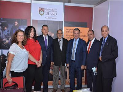 جامعة عين شمس تشارك في المعرض الملتقى الدولي للتعليم العالي والتدريب