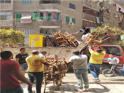 «شمال الجيزة»: رفع 75 حالة إشغال وضبط مقهى تقدم الشيشة بـ«عزبة الصعايدة»