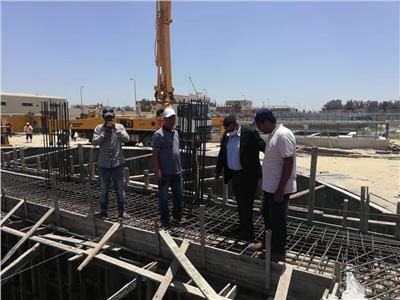 رئيس جهاز «النوبارية الجديدة»: الانتهاء من الهيكل الخراساني لمحطة رفع مياه الصرف