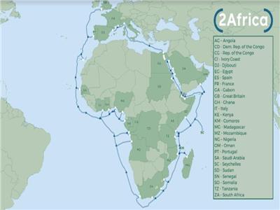  مواقع إنزال جديدة لنظام الكابل البحري 2Africa