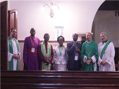 وفد الكنائس الأنجليكانية الأفريقية يزور الكنائس الأسقفية بمصر 