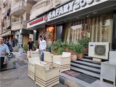 رفع ٢٥٥ حالة إشغال للمحال والمقاهي بالهرم والعمرانية والطالبية| صور