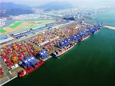 شحن الحاويات بموانئ كوريا الجنوبية يرتفع بنسبة 7%