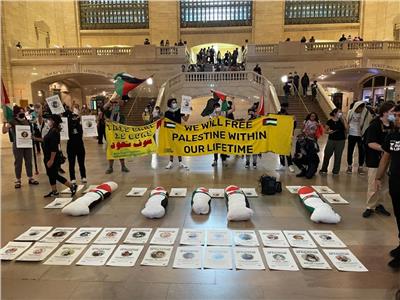 تظاهرة في نيويورك تطالب باسترداد جثامين شهداء فلسطينيين محتجزة لدى إسرائيل