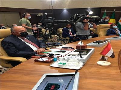 خلال اجتماع دول الجوار.. وزير الخارجية يؤكد على ثوابت مصر تجاه القضية الليبية