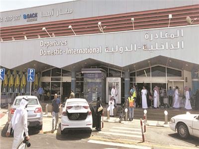 إصابة 8 أشخاص في الهجوم على مطار «أبها» السعودي