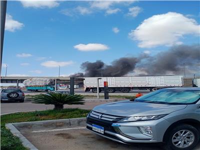 نشوب حريق بمزرعة على طريق «مصر - الإسكندرية» الصحراوي