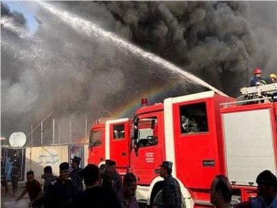 «الحماية المدنية» تنقذ حياة 3 موظفين وتسيطر على حريق شركة بالجيزة