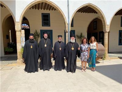 البابا ثيودروس يزور المدرسة اللاهوتية لكنيسة قبرص
