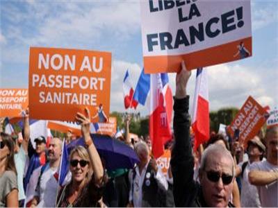 للأسبوع التاسع.. فرنسا تشهد احتجاجات على الشهادة الصحية لكورونا 