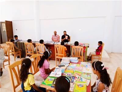  استمرار مشروع «كتاب القرية» بمدينة أبورديس بجنوب سيناء