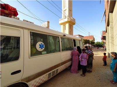 مستشفى الأسقفية بالسادات: بدء أولى القوافل الطبية بطريق إسكندرية الصحراوي 