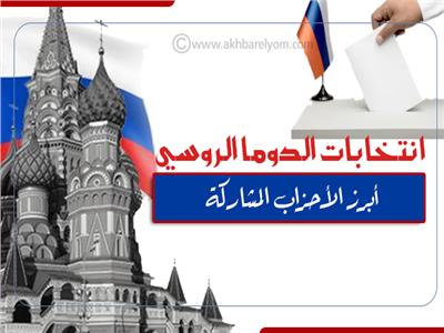 إنفوجراف| إنطلاق عملية الإقتراع بانتخابات «الدوما الروسي» .. وأبرز الأحزاب المشاركة