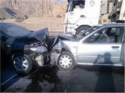 إصابة شخصين في حادث تصادم بطريق «المنصورة - بنها» بالقليوبية 