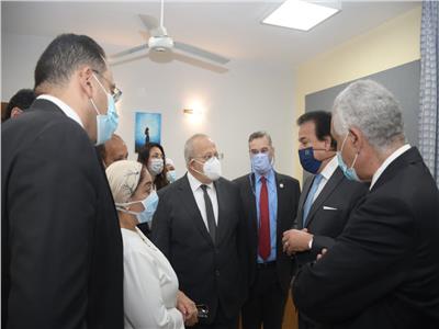 إفتتاح مجمع العيادات التخصصية الجديدة بمستشفى النساء والتوليد بقصر العيني