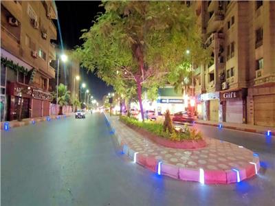 الانتهاء من تطوير شارع عبد السلام الشاذلي بدمنهور بتكلفة ٣٥ مليون جنيه.. صور 