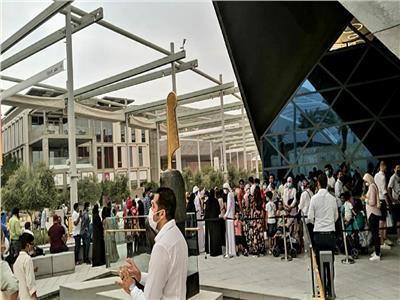 10 آلاف زائر بالجناح المصري بـ«اكسبو دبي 2020» في افتتاحه التجريبي| صور