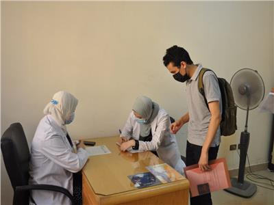 بدء الكشف الطبي الشامل للطلاب الجدد الملتحقين بكليات جامعة كفرالشيخ