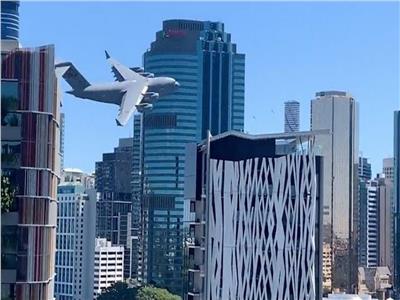 طائرة عسكرية أسترالية.. تعيد ذكريات 11 سبتمبر | فيديو