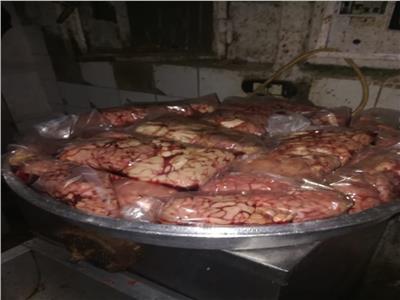 الصحة: ضبط وإعدام 1462 طن أغذية متنوعة ولحوم فاسدة  بـ 6 محافظات 