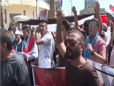 مظاهرة في بغداد إحياءً للذكرى الثانية لاحتجاجات 2019 الشعبية .. فيديو