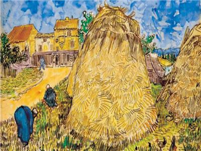 لوحة «أكوام القش» لفان جوخ تعرض في مزاد بـ20 مليون دولار
