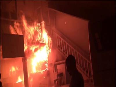 ضبط 3 طلاب أضرموا النيران في بوابة إحدى المدارس بكرداسة 