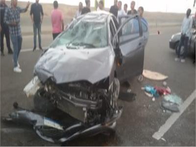 إصابة 3 أشحاص في حادث تصادم بطريق «الإسماعيلية - السويس»