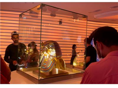 العالم في إكسبو 2020 يتساءل عن موعد افتتاح المتحف المصري الكبير بالرماية