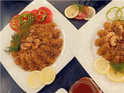 لعشاق المأكولات البحرية | أرز صيادية بالجمبري