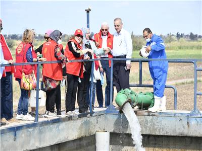 إفتتاح وحدة الترشيح الطبيعى (RBF) لاستخدام المياه الجوفية