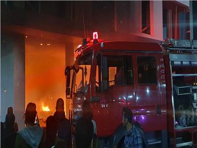 السيطرة على حريق بسبب تسريب غاز بوتاجاز بالمنيا 