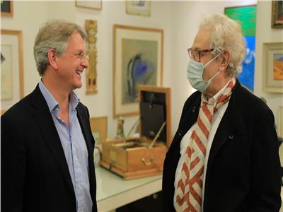 مدير متاحف سان فرانسيسكو يزور متحف فاروق حسني بالزمالك