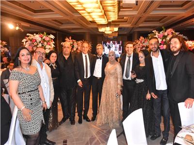 حفل زفاف إبنة الكاتب الصحفي ياسر رزق بحضور الشخصيات العامة والنجوم  