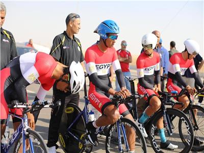 12 لاعبا يتنافسون في سباقات اليوم الرابع للبطولة العربية للدراجات 