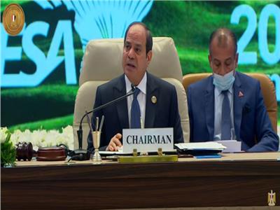 نص كلمة الرئيس السيسي بمناسبة تولي مصر رئاسة الكوميسا