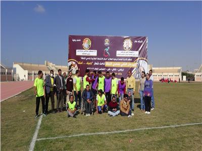 جامعة المنيا تدخل مسابقة كرة القدم الحركي ضمن فعاليات «متحدي الإعاقة»
