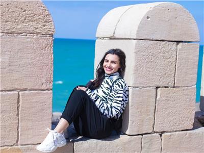 من قلعة قايتباي| كارمن سليمان تدعم السياحة المصرية