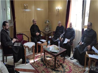 بطريرك الكاثوليك يلتقي مجلس المشورة للكهنة بالإيبارشية البطريركية