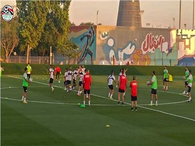 منتخب مصر يبدأ استعداداته للسودان فى كأس العرب بمران مغلق