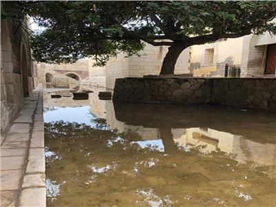 «نوة قاسم» تغرق قلعة رشيد الأثرية.. و«الآثار»: ماكينة رفع المياه تعطلت