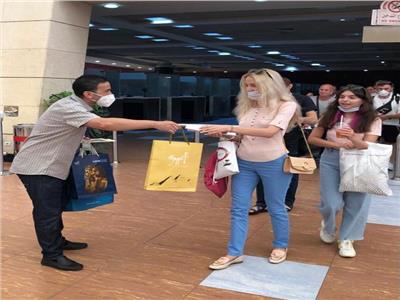 مطار مرسى علم الدولى يستقبل 4 رحلات سياحية 