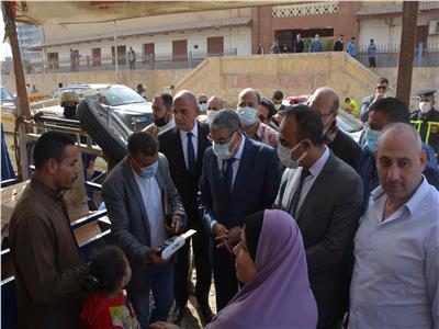 محافظ المنيا يتابع إنشاء مستشفى بني مزار المركزي بتكلفة 275 مليون جنيه