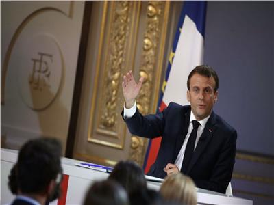 «ماكرون» يتحدث عن رئاسة فرنسا للاتحاد الأوروبي في مؤتمر صحفي