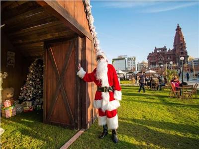 «قصر البارون» يستعد لاستقبال رأس السنة والكريسماس.. صور 